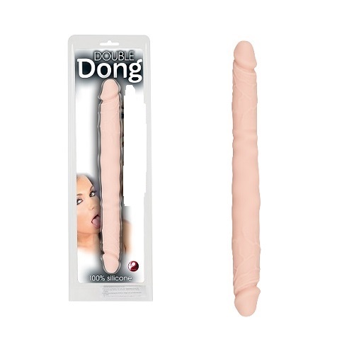 Двухсторонний фаллоимитатор Orion Double Dong, телесный 5357610000 - Orion - Двухсторонние фаллоимитаторы - Купить