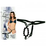   LOVERS THONG With Stroker Beads , SE-0060-03-3