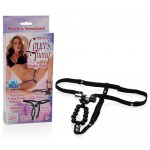 - Vibrating Lovers Thong With Stroker Beads   , SE-0060-25-3
