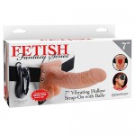 -   19 .   Vibrating Hollow Strap-On with Balls , 3376-21