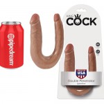    King Cock U-Shaped Small Double Trouble 5513-22 PD