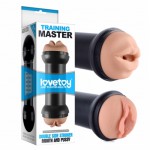      Traning Master Double Side Stroker-Mouth and Pussy, LV250002