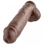 __- King Cock 11 Cock with Balls Brown     , 5510-29