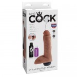    King Cock 8 Squirting Cock , 5602-22