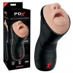 _-   PDX ELITE Deep Throat Vibrating Stroker  , RD507