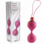 _  LOVELY VIBES LACED LOVE BALLS PINK 10632LV