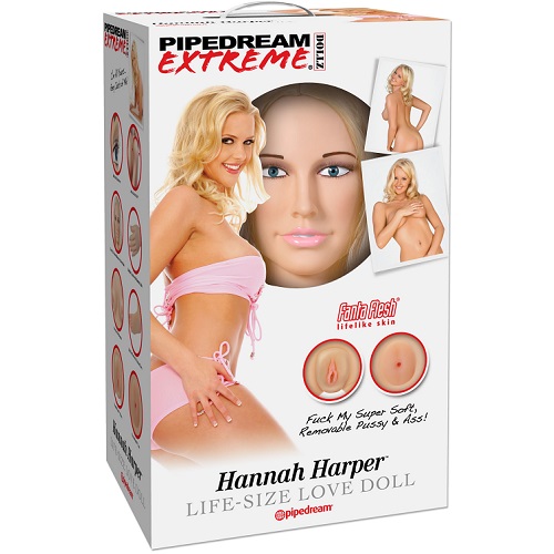 Кукла надувная Extreme Dollz Hannah Harper Life-Size Love Doll блондинка, RD300
