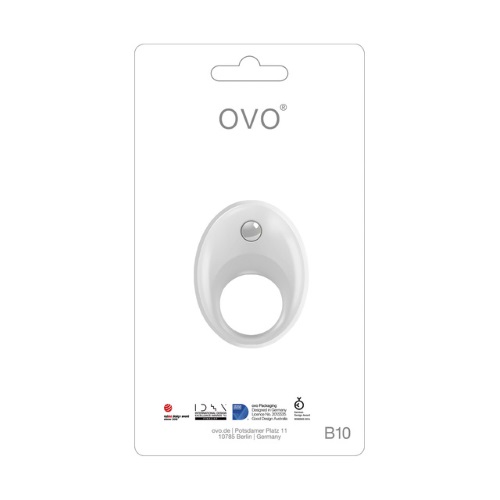 Вибромассажер B10 Vibrating Ring White, OVOB109215