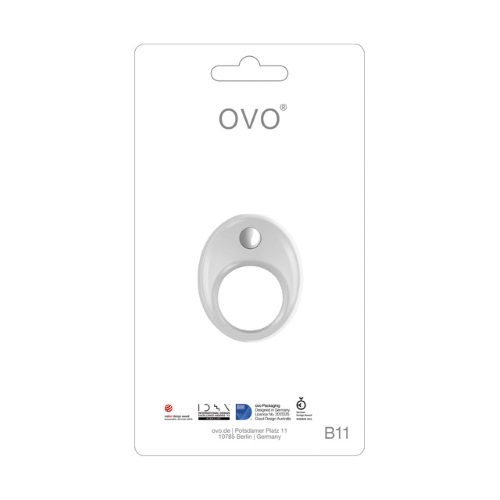 Вибромассажер B11 Vibrating Ring White, OVOB119239