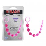 Анальная цепочка SASSY Anal Beads розовая, CN-331223110