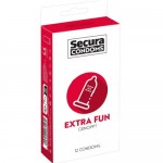 Презервативы точечные Secura Extra Fun 12 шт., 4165250000