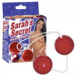 Шарики вагинальные  Sarahs Secret красные, 513466