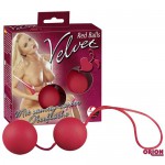 *Шарики вагинальные Velvet Red Balls красный, 523739