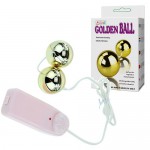 Шарики вагинальные с вибрацией Goden Balls BI-014049-6