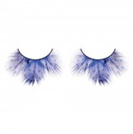 Ресницы голубые  перья, BL633