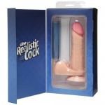 Фаллоимитатор реалистик с мошонкой Ultra Skin 6 Realistic Cock на присоске, 276-01