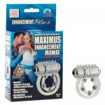 Эрекционное вибро-кольцо Waterproof Maximus Enhancement Ring  с 5-ю металлическими шариками se-1456-10-3