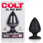 Анальная пробка COLT XL BIG BOY - BLACK из силикона черная SE-6872-15-2
