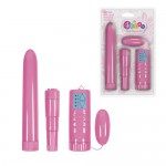 Набор вибромассажеров Pink Pleasure Kit розовый nsn-0355-14