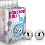 *Вагинальные шарики стальные LOVETOY Passion Ball, an-ps05-02