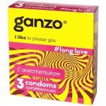 Презервативы Ganzo Long Love № 3, 04489
