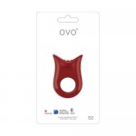   B2 Vibrating Ring Red, OVOB28980