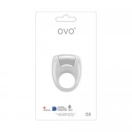   B8 Vibrating Ring White, OVOB89154