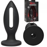 �������� ������ Kink - Wet Works - Lube Luge - Premium Silicone Plug 5 - Black, 2401-03 BX DJ