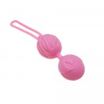 Вагинальные шарики Geisha Lastic Ball S на сцепке цвет розовый, 40431