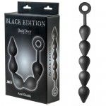 Анальная цепочка Black Edition Anal Super Beads чёрная,  4221-01lola