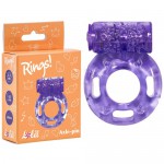 Эрекционное кольцо с вибрацией Rings Axle-pin фиолетовое, 0114-81Lola