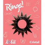   Rings Cristal black 0112-13Lola