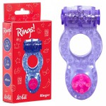 Эрекционное кольцо Rings Ringer фиолетовое, 0114-71Lola