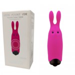 Мини-вибростимулятор Lastic Pocket Vibe Карманный кролик, 33421