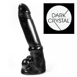 Фаллоимитатор-гигант Dark Crystal Black черный, 115-DC03