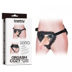 Трусики для страпона Orgasm Cozy Harness чёрные, LV1045