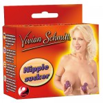 Вакуумные стимуляторы Vivian Schmitt Nipple Sucker фиолетовый, 512842